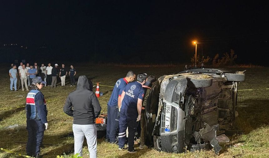 Bayram arifesinde acı kaza: Karı-kocayı ölüm ayırdı