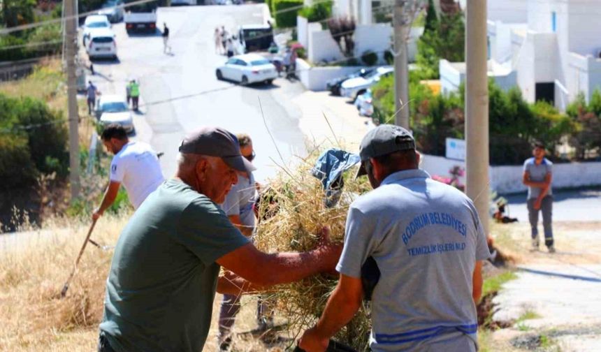 Belediyeden çevre temizliği çalışmaları