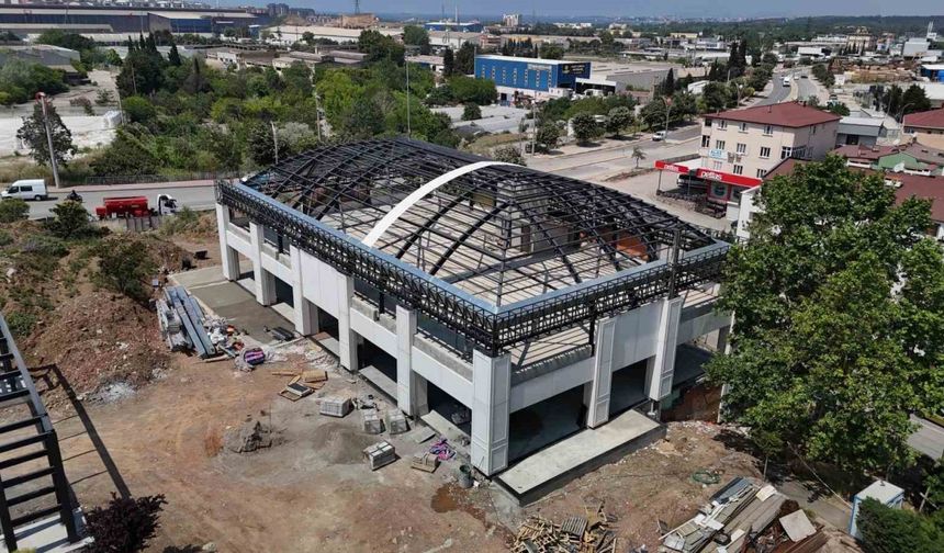 Beylikbağı Güzide Sosyal Tesisi inşaatı yükseliyor