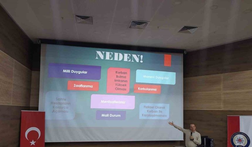 Bursa’da banka personellerine dolandırıcılık eğitimi