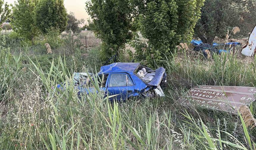 Çanakkale’de 3 araçlı zincirleme kaza: 1’i ağır 5 yaralı