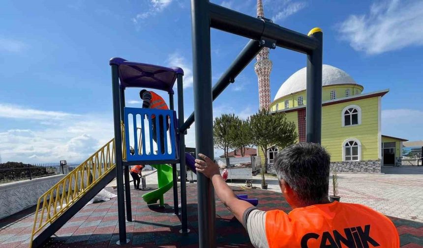 Canik’e yeni parklar
