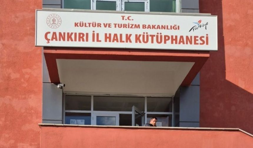 Çankırı’da halk kütüphanelerinden 65 bin 538 kişi yararlandı