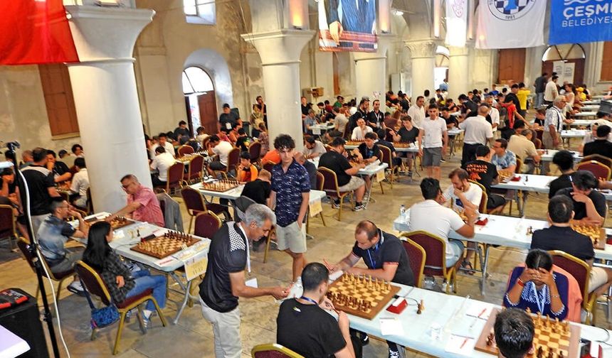 Çeşme’de, satrançta büyük buluşma: 34 ülke, bin 15 sporcu