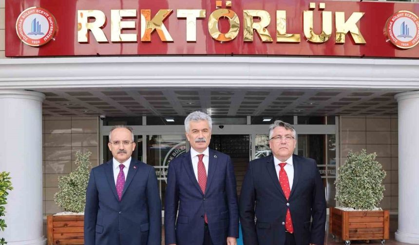 Danıştay Başkanı Yiğit’ten Rektör Özölçer’e ziyaret