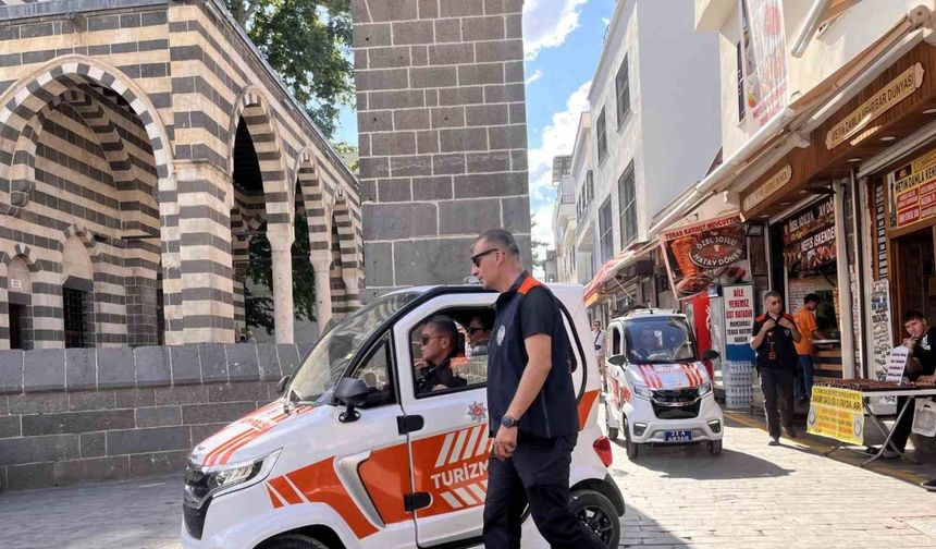 Diyarbakır’da Turizm Polisi, tahsis edilen araçlarla devriye atacak