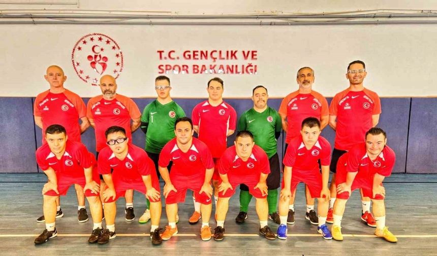 Down Sendromlu Futsal Milli Takımı’nda hedef üst üste 3. kez Avrupa şampiyonluğu