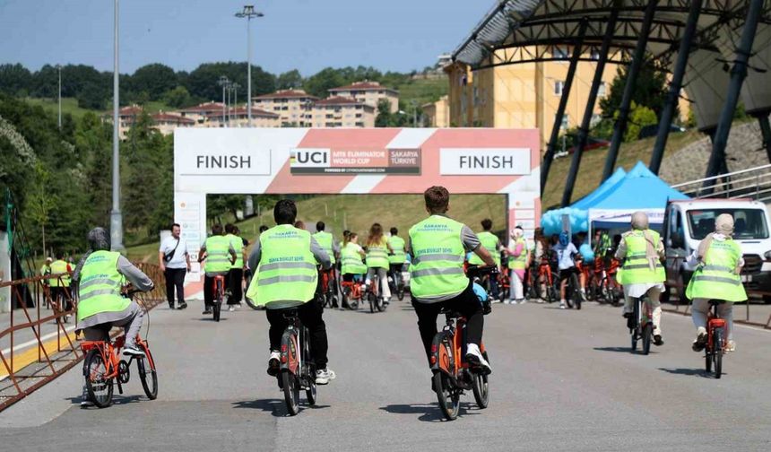 Dünya Bisiklet Günü’nde pedallar vadide sağlıklı bir dünya için döndü