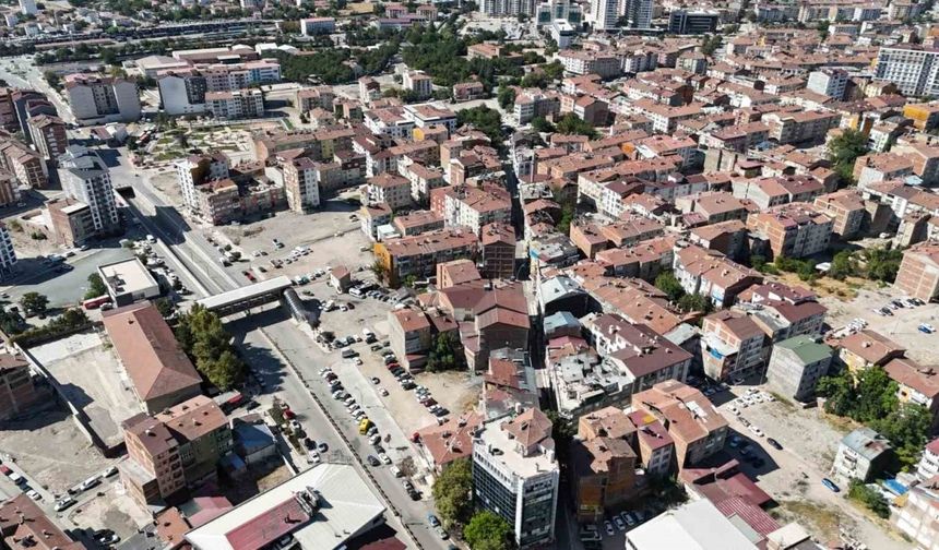 Elazığ’da  kentsel dönüşüm çalışmaları sürüyor