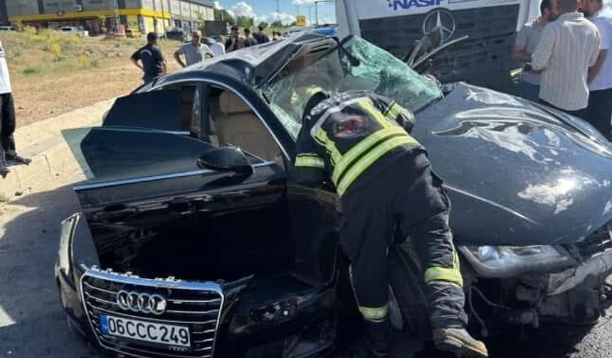 Elazığ’da trafik kazası: 2 yaralı