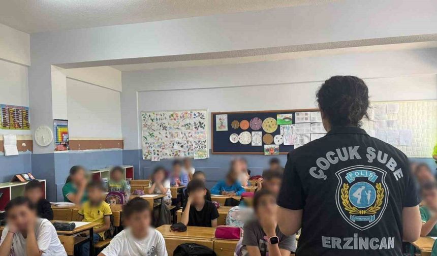 Emniyetten çocuklara suçtan korunma eğitimi