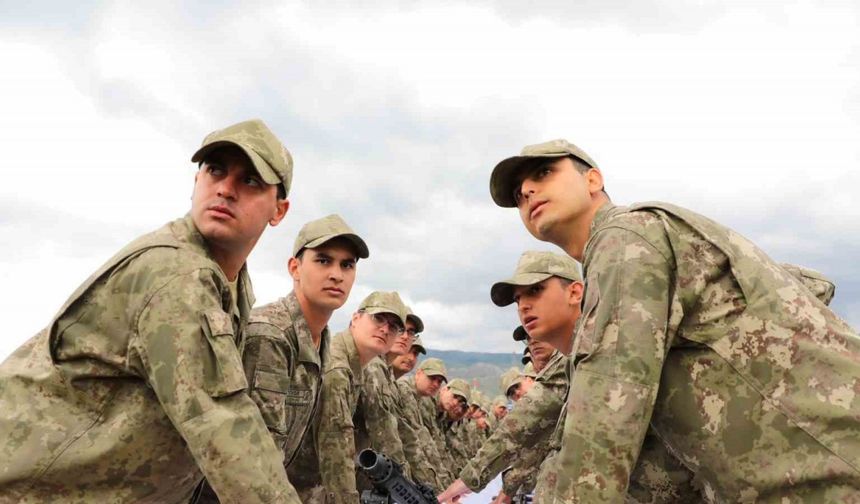 Erzincan’da 2504. dönem bedelli erlerin yemin töreni yapıldı