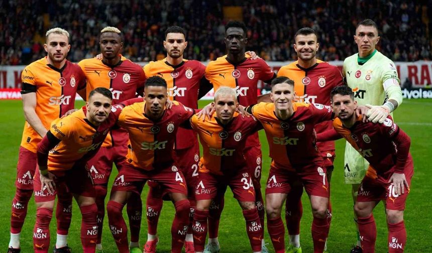 Galatasaray’da goller 17 farklı futbolcudan geldi