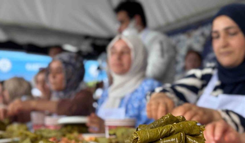 Gastronomi Festivali’nde hem gözler hem de damaklar şenlendi