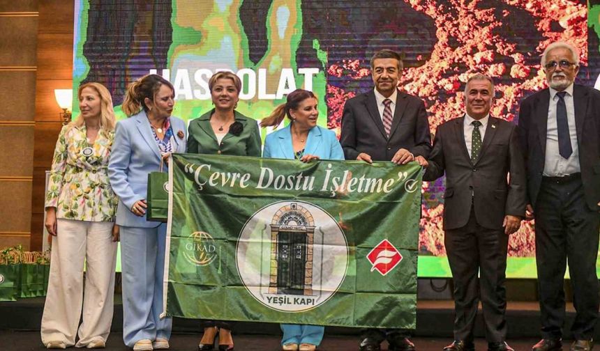 Gaziantep Ticaret Borsası’na "Yeşil Kapı" ödülü