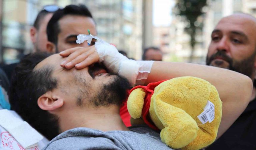 Gaziantep’teki kazada hayatını kaybeden anne ve iki çocuğu için hastanede tören düzenlendi