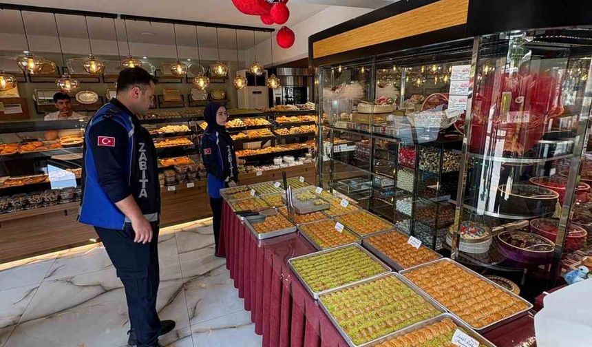 Gebze’de zabıtadan bayram denetimi