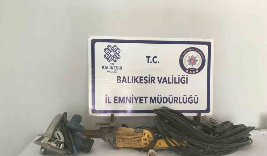 Gönen’de faili meçhul hırsızlıklar çözüldü