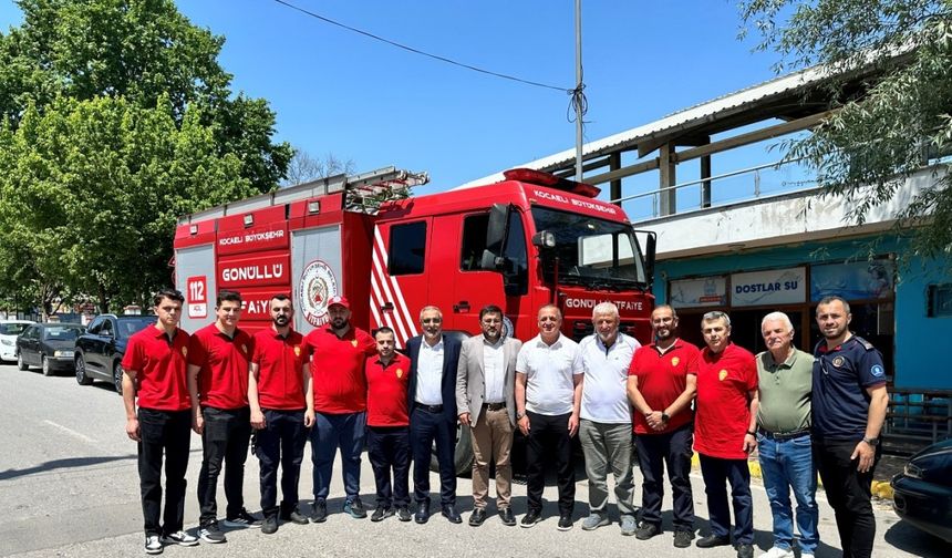 Gönüllü kahramanlara moral ziyareti