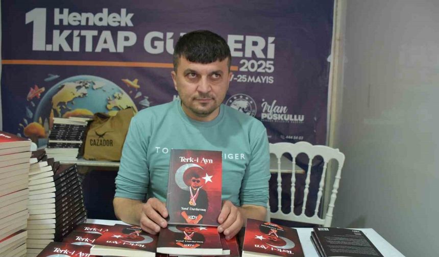 Gözleri görmüyor, kalemi hayata dokunuyor