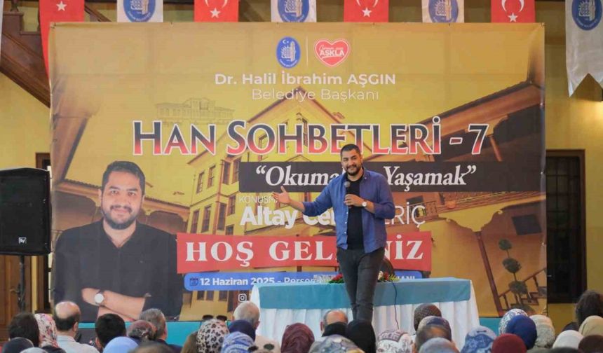 Han Sohbetleri’nin konuğu Yazar Altay Cem Meriç oldu