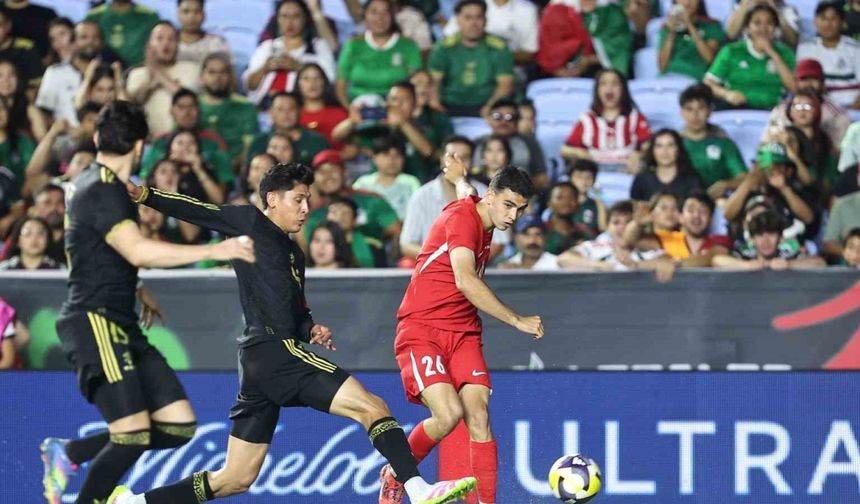 Hazırlık maçı: Meksika: 1 - Türkiye: 0