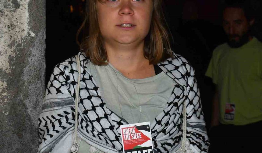 İsveçli aktivist Greta Thunberg, İsrail’i uluslararası sularda insan kaçırmakla suçladı