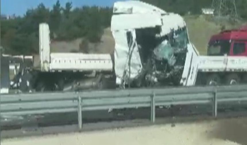 Kahramanmaraş’ta tır kazası: 1 yaralı