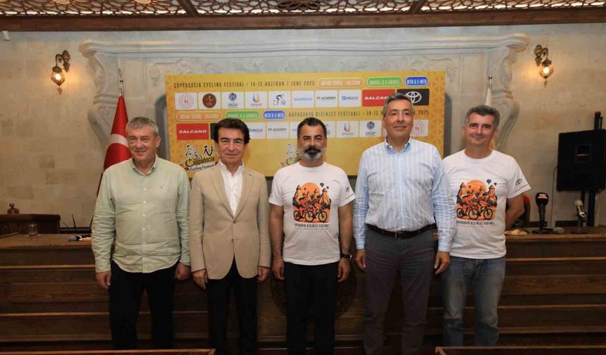 Kapadokya Bisiklet Festivali’ne 6 ülkeden 131 sporcu katılacak