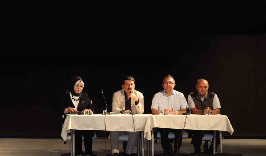 Karapınar’da 2025 Genel Tarım Sayımı hazırlıkları konuşuldu