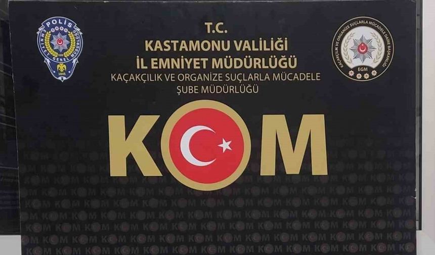 Kastamonu’da kaçak silah operasyonu: 4 gözaltı