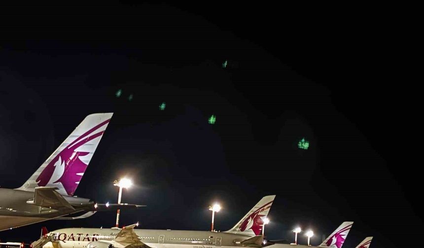 Katar uçakları İstanbul Havalimanı’ndan ayrıldı