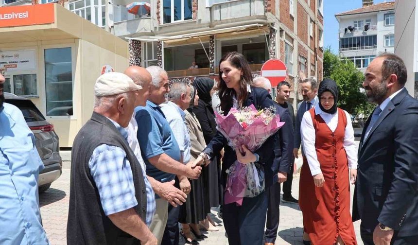Kavak’ta bayramlaşma