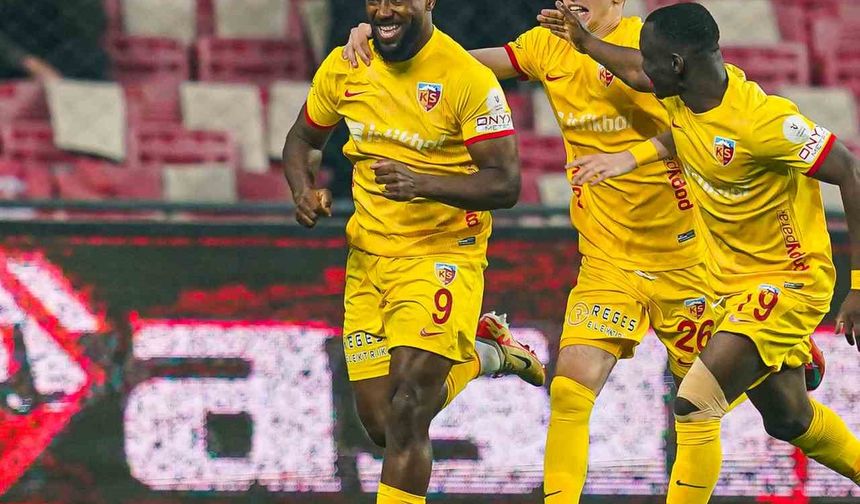 Kayserispor’da en golcü Nazon oldu