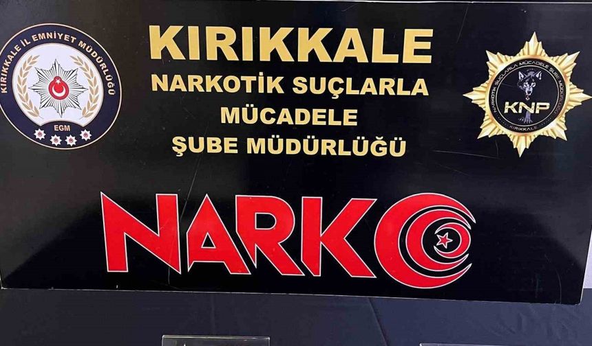 Kırıkkale’de bir haftada uyuşturucudan 3 şüpheli tutuklandı