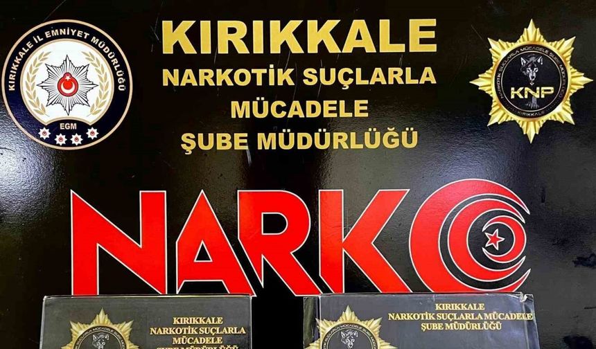 Kırıkkale’de uyuşturucu operasyonu: 1 tutuklama, 5 şüpheliye adli işlem