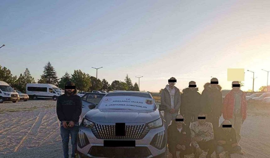 Kırklareli’nde 146 kaçak göçmen yakalandı