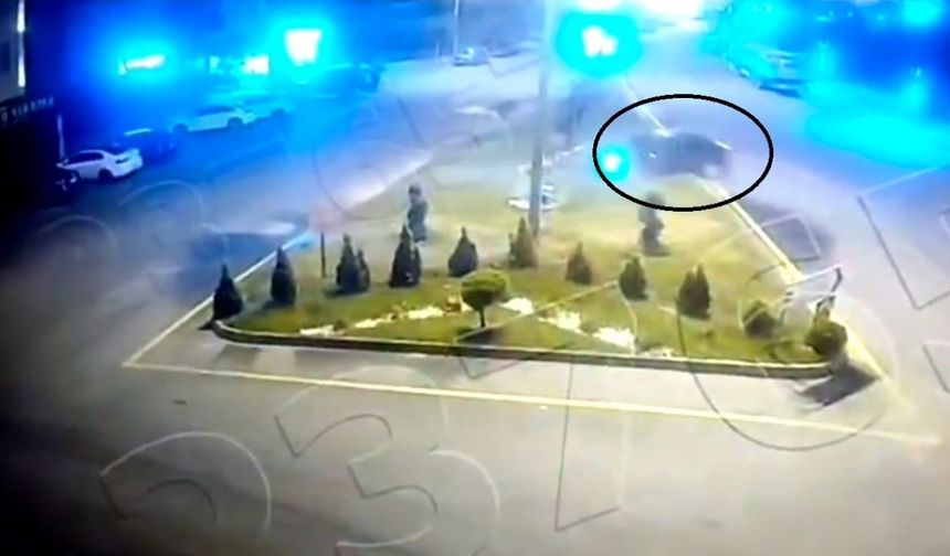 Kontrolü kaybetti, refüje girdi