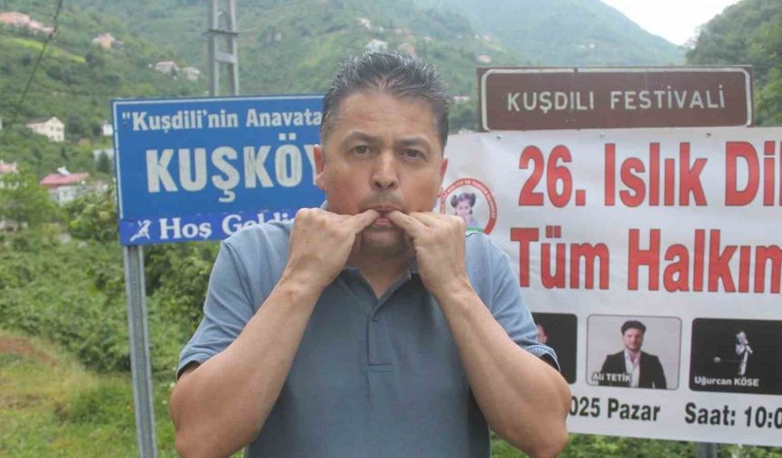 Kuşlar gibi konuştular, festivale davet ettiler
