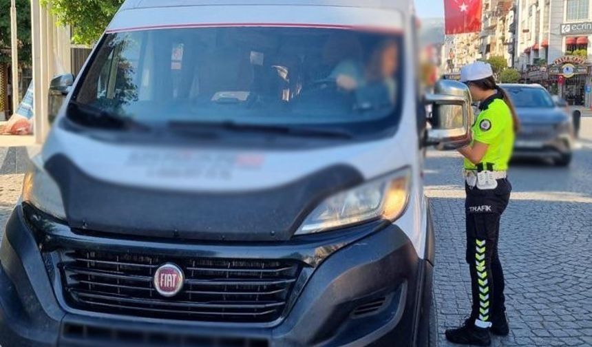 Manisa’da 9 okul servisine 12 bin TL ceza