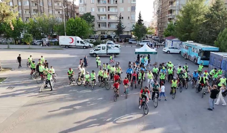 Mardin’de ‘12. Geleneksel Yeşilay Bisiklet Turu’ düzenlendi