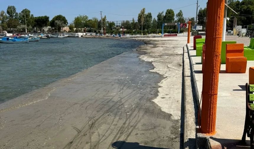 Mavişehir sahili temizlendi