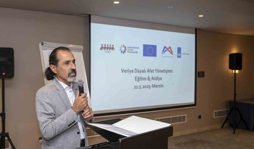 Mersin’de afetlere hazırlık için eğitim ve atölye çalışması yapıldı