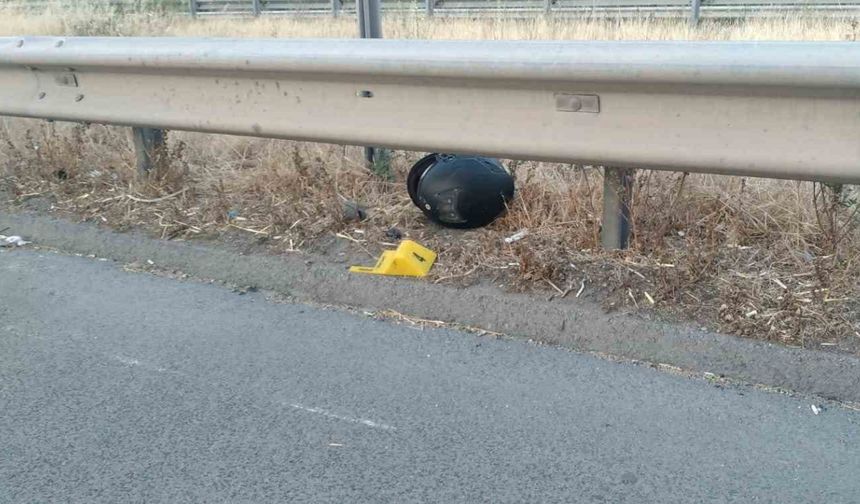 Motokurye genç, feci kazada hayatını kaybetti