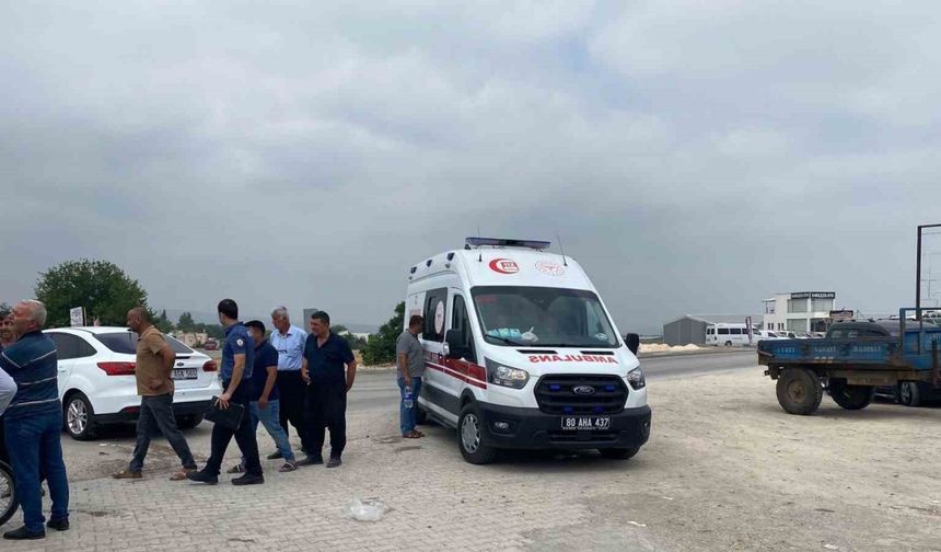 Osmaniye’de araçla çarpışan motosikletteki 2 kişi yaralandı