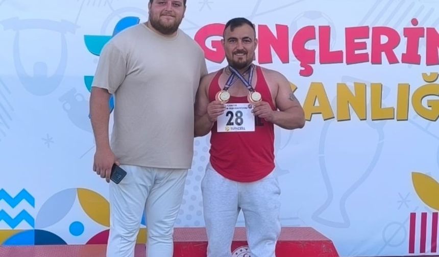 Özel sporcudan Denizli’ye iki madalya daha
