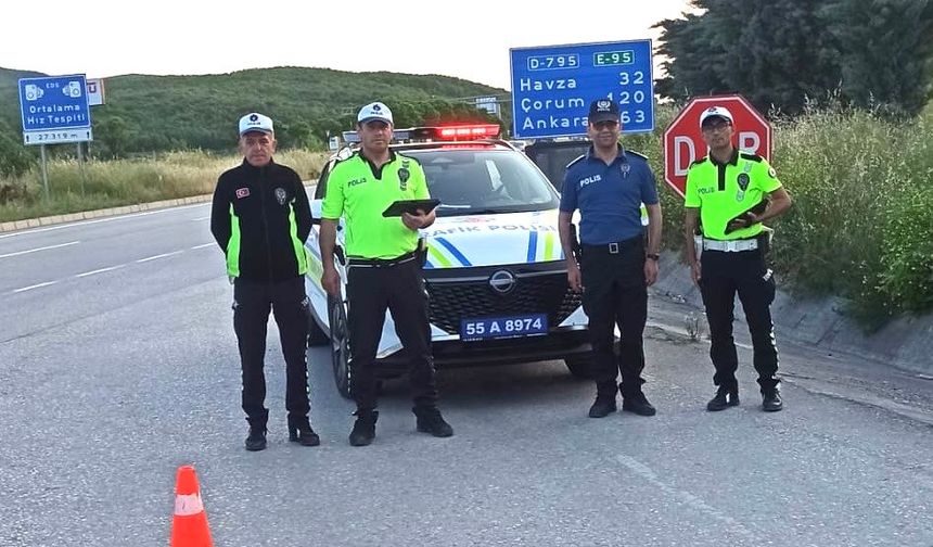 Samsun-Ankara karayolunda trafik tedbirleri