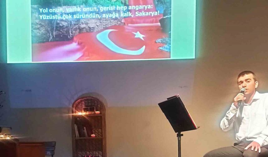 Sarıgöl’de ilk kez "Şiirle buluşma" etkinliği düzenlendi