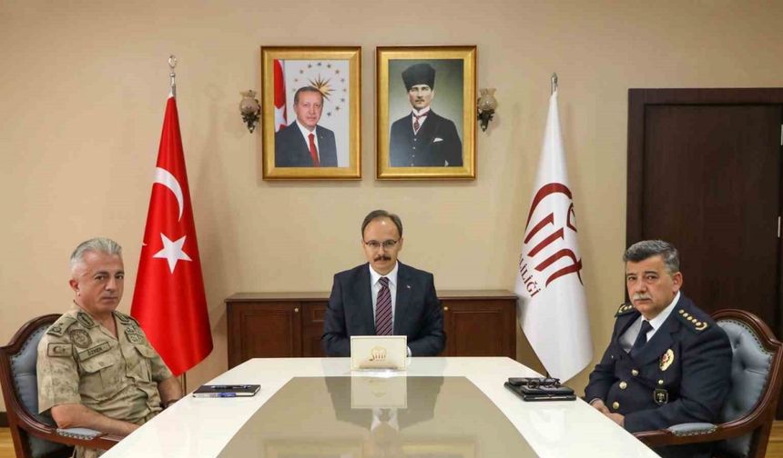 Siirt’te mayıs ayı güvenlik ve asayiş toplantısı yapıldı