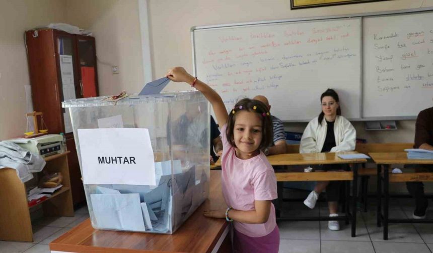 Sivas’ta muhtarlık için yeniden sandığa gidildi